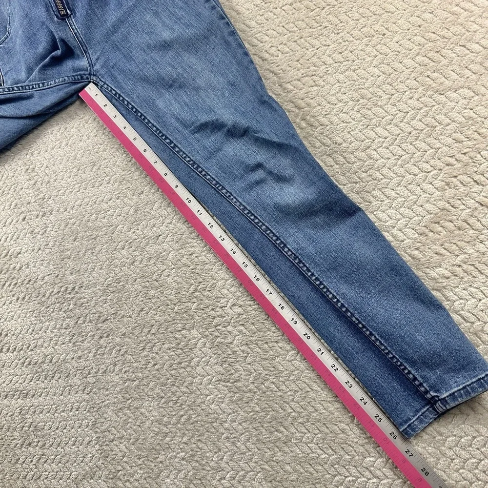 Free‎ People Denim Overalls Women's Size 2 Jump suit Boho Festival Retro Western - Picture 11 of 16